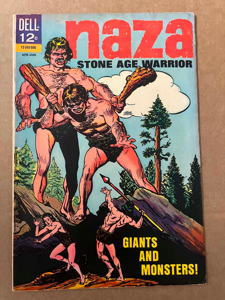 Dell Comics Naza Stone Age Warrior #6 April 1965