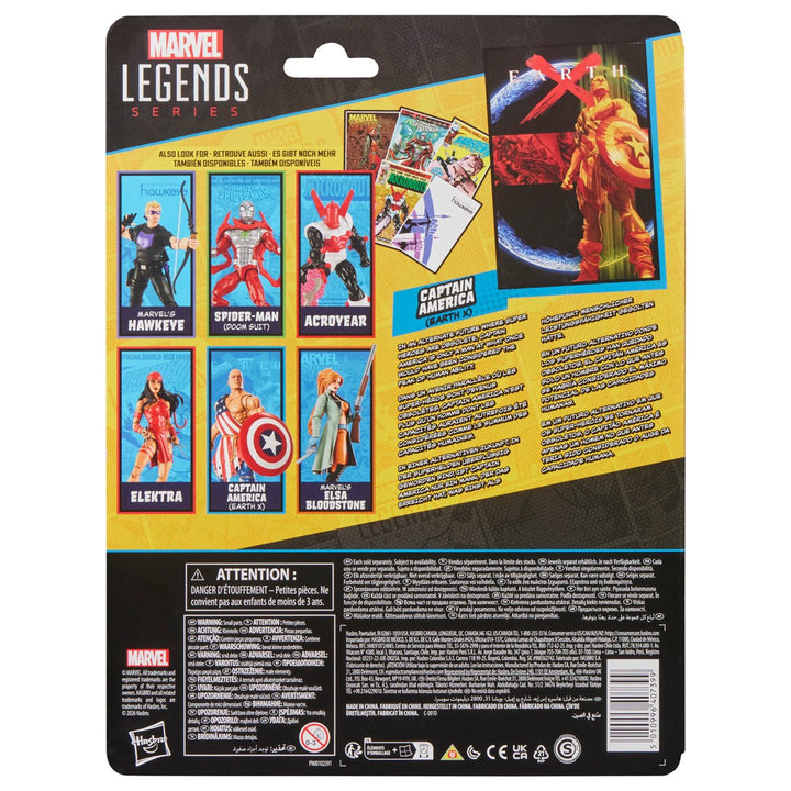 Marvel Legends Series Comics-Inspired Captain America (Earth-X) 6-Inch Action Figure