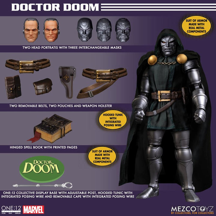 Doctor Doom One:12 Collective Action Figure - ReRun