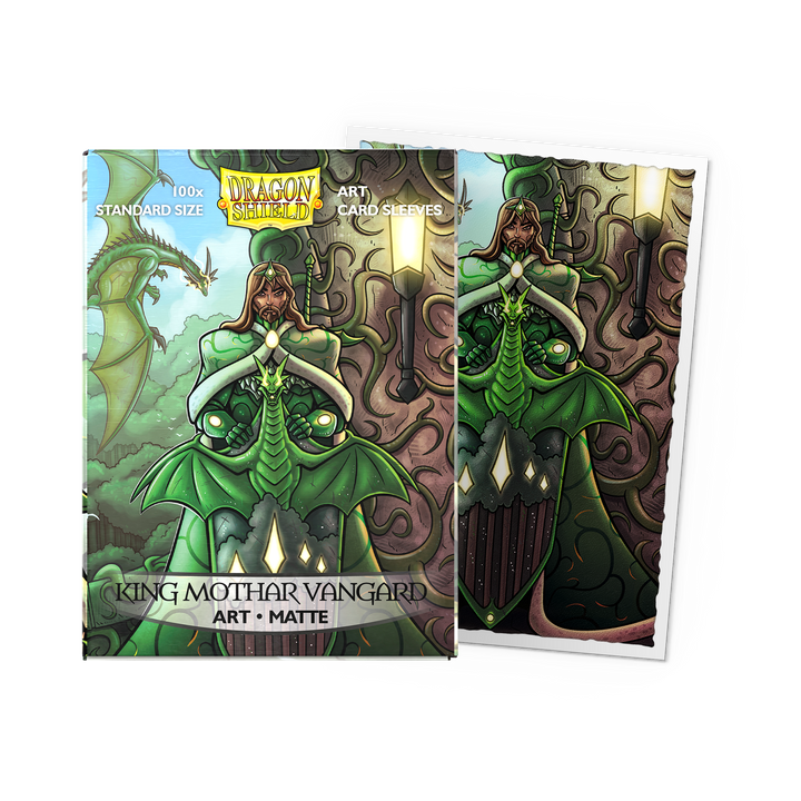 Dragon Shield - Mothar Vanguard Portrait - Matte Art Sleeves - Standard (100 Sleeves)