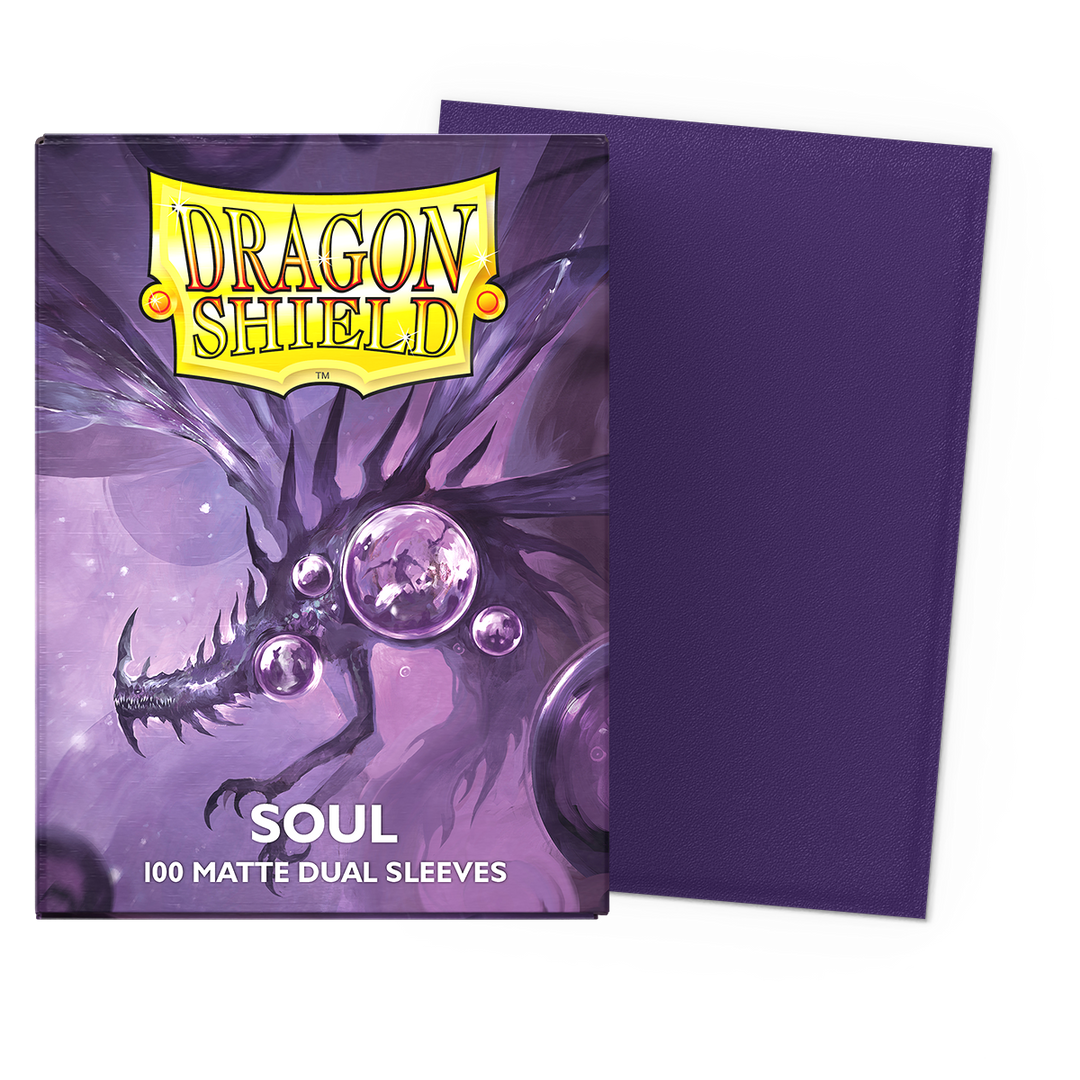 Dragon Shield - Soul - Matte Dual Sleeves - Standard (100 Sleeves)