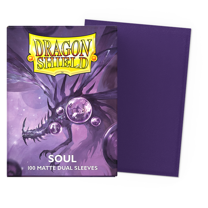 Dragon Shield - Soul - Matte Dual Sleeves - Standard (100 Sleeves)
