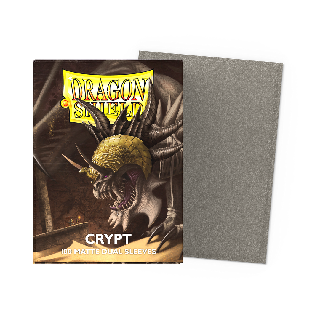 Dragon Shield - Crypt - Matte Dual Sleeves - Standard (100 Sleeves)