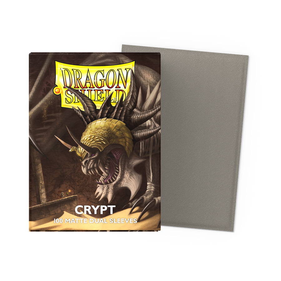 Dragon Shield - Crypt - Matte Dual Sleeves - Standard (100 Sleeves)