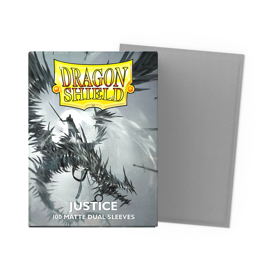 Dragon Shield - Justice - Matte Dual Sleeves - Standard (100 Sleeves)