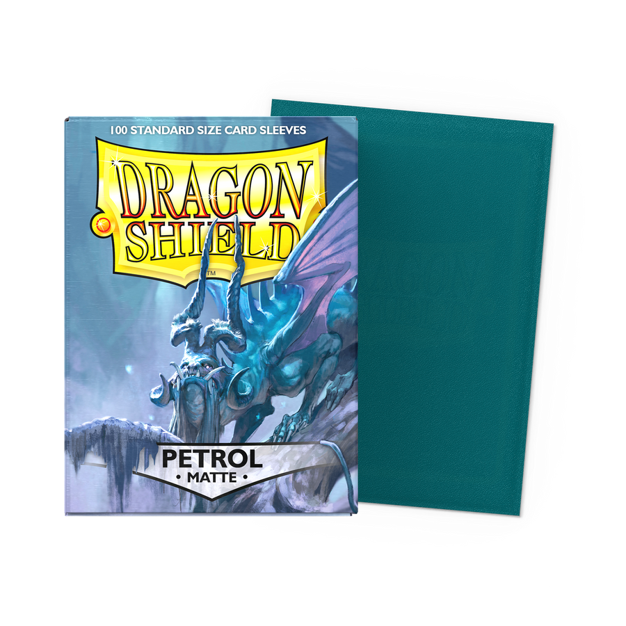 Dragon Shield - Petrol - Matte Sleeves - Standard (100 Sleeves)
