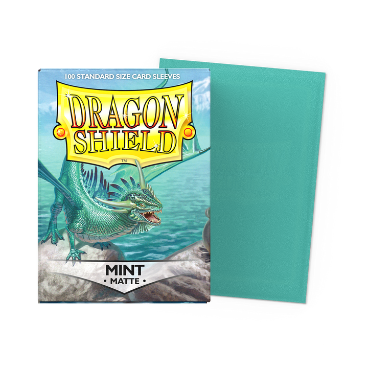 Dragon Shield - Mint - Matte Sleeves - Standard (100 Sleeves)