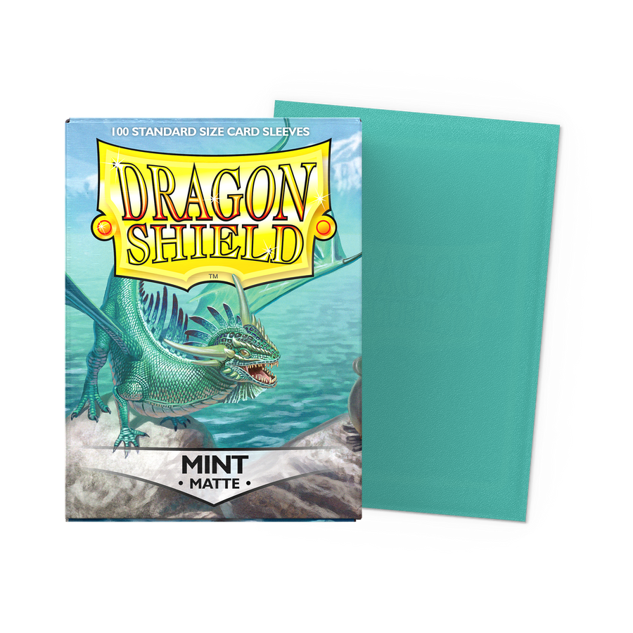 Dragon Shield - Mint - Matte Sleeves - Standard (100 Sleeves)