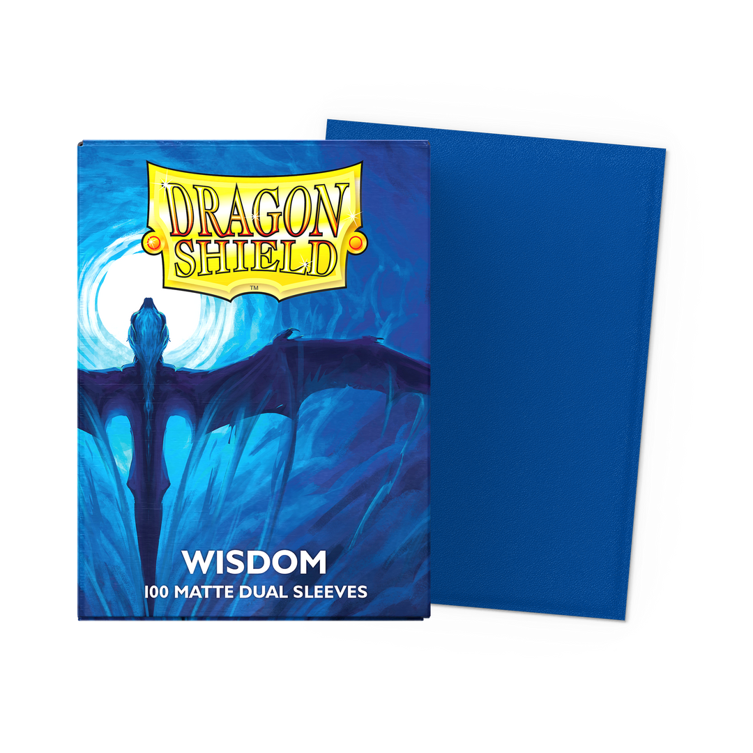 Dragon Shield - Wisdom - Matte Dual Sleeves - Standard (100 Sleeves)