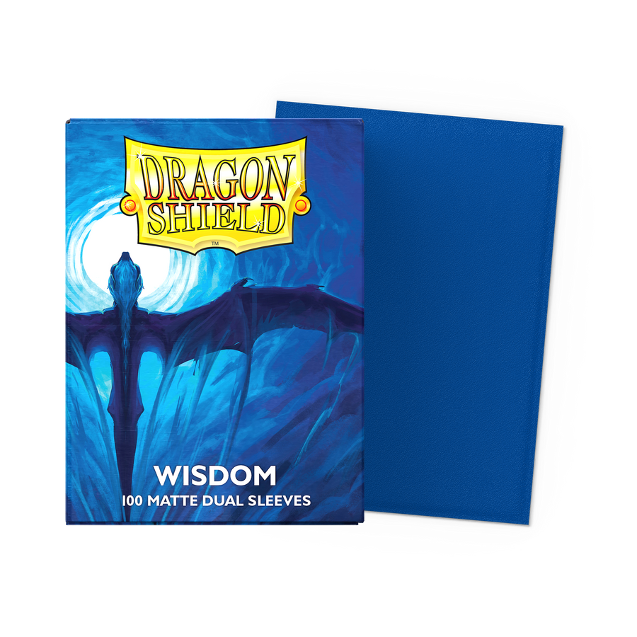 Dragon Shield - Wisdom - Matte Dual Sleeves - Standard (100 Sleeves)