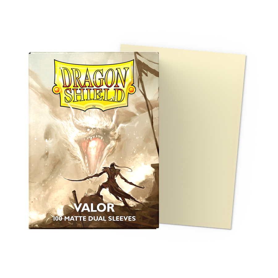 Dragon Shield - Valor - Matte Dual Sleeves - Standard (100 Sleeves)