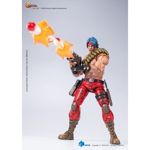 Contra: Operation Galuga Lance Bean Exquisite Basic 1:12 Action Figure