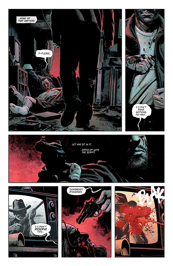 Hammerfist #1 — interior preview page 6 (mature readers)