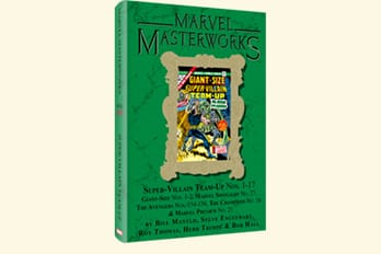 Marvel Masterworks: Super-Villain Team-Up Vol. 1 — Variant Edition Hardcover (No. 391) — publisher preview artwork
