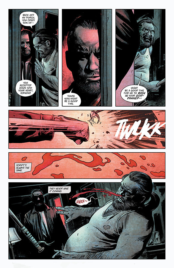 Hammerfist #1 — interior preview page 3 (mature readers)