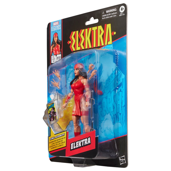 Marvel Legends Series Comics-Inspired Elektra 6-Inch Action Figure