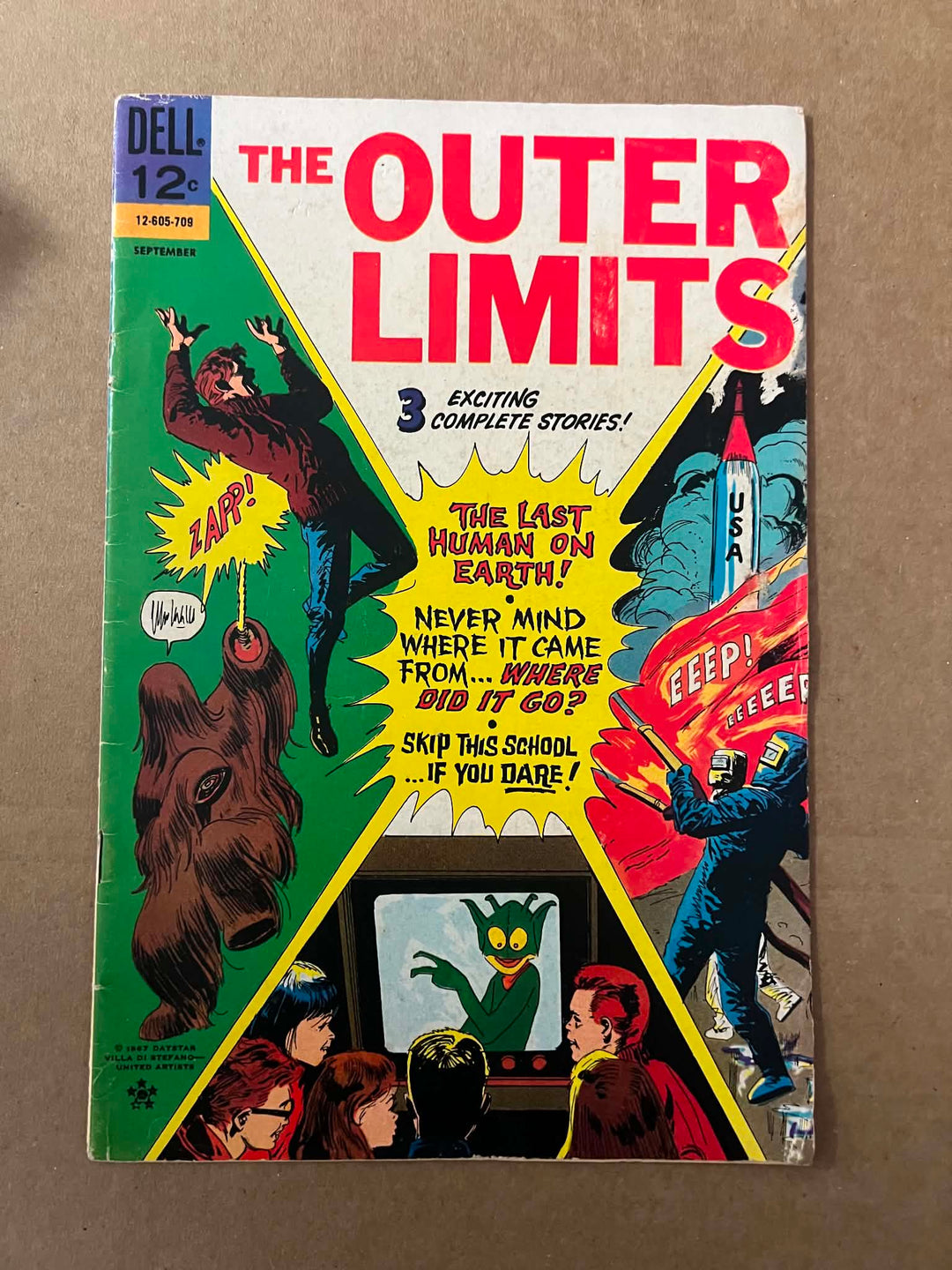 Dell Comics The Outer Limits September 1967