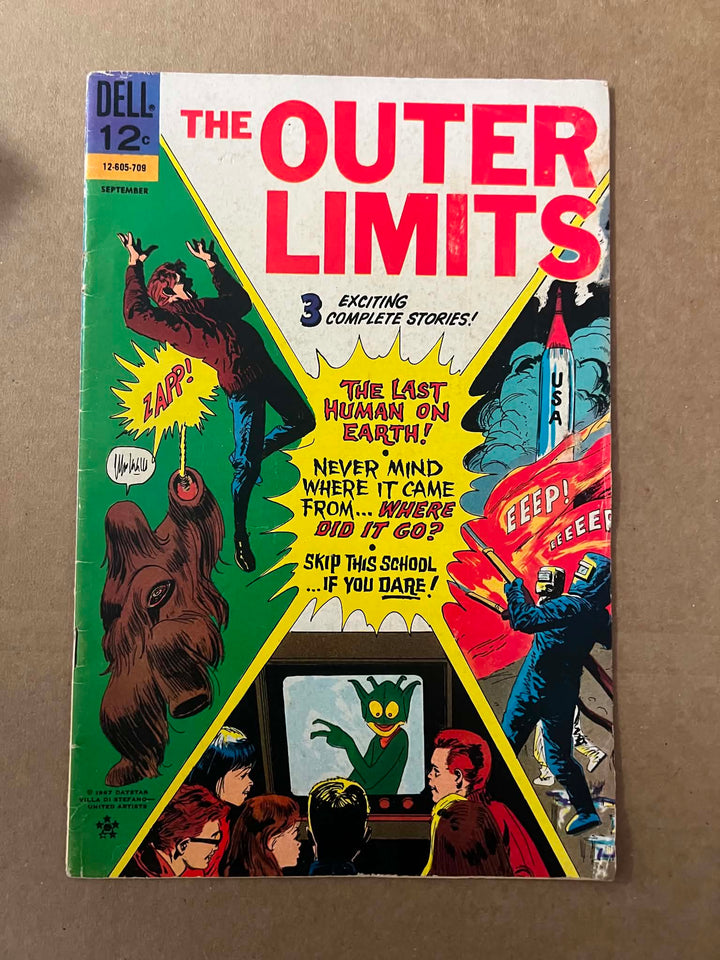Dell Comics The Outer Limits September 1967