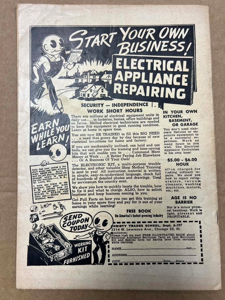 Super Comics Danger #12 1964