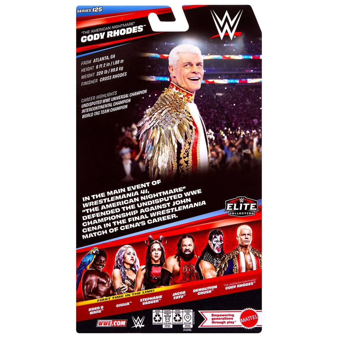 WWE Elite Series 125 Cody Rhodes Action Figure