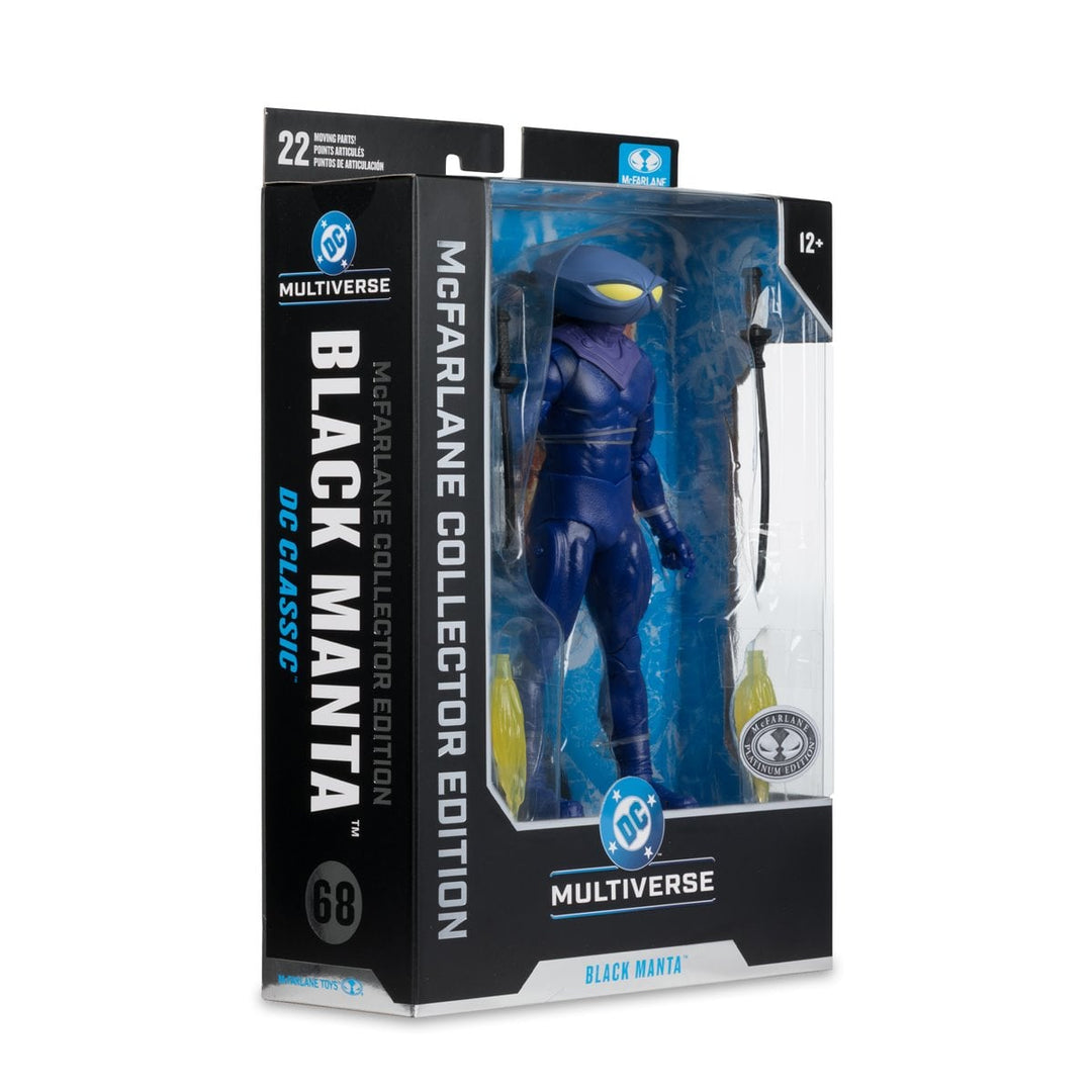 DC Multiverse McFarlane Collector Edition Wave 16 Black Manta DC Classic #68 7-Inch Scale Action Figure