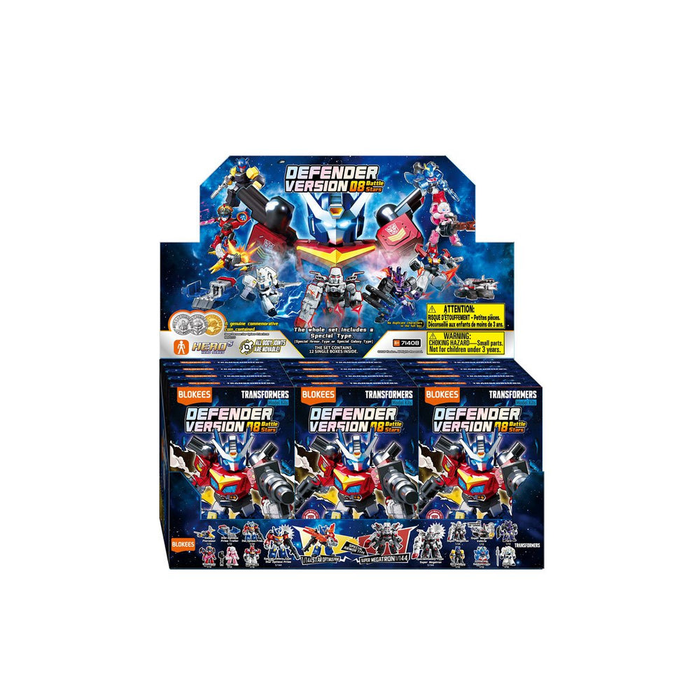 Transformers Defender Version 08 Battle Stars Mini Model Kit Blind Box