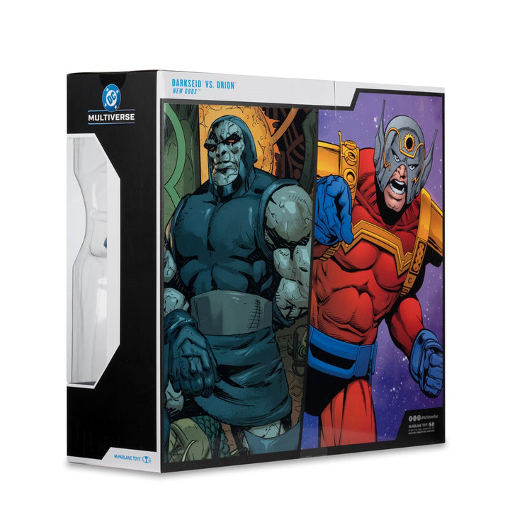 DC Multiverse Darkseid vs. Orion 7-Inch Scale and Megafig Action Figure 2-Pack