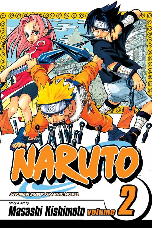Naruto, Vol. 2 by Masashi  Kishimoto: Paperback; 216 pages / English