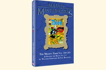 Marvel Masterworks: The Mighty Thor Vol. 25 — Variant Edition Hardcover (No. 392) — publisher preview artwork