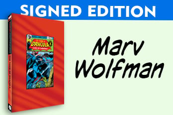 Marvel Masterworks: The Tomb of Dracula Vol. 6 — Signed Clover Slipcase Edition Hardcover — publisher preview artwork