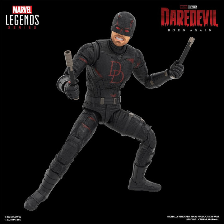 Daredevil: Born Again Marvel Legends Series Daredevil & Jessica Jones 6-Inch Action Figures