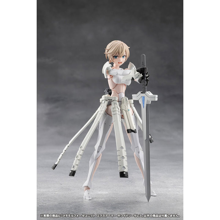Megalomaria Unlimited Universe Metamorphose Unit EXArmor White Sorceress Model Kit