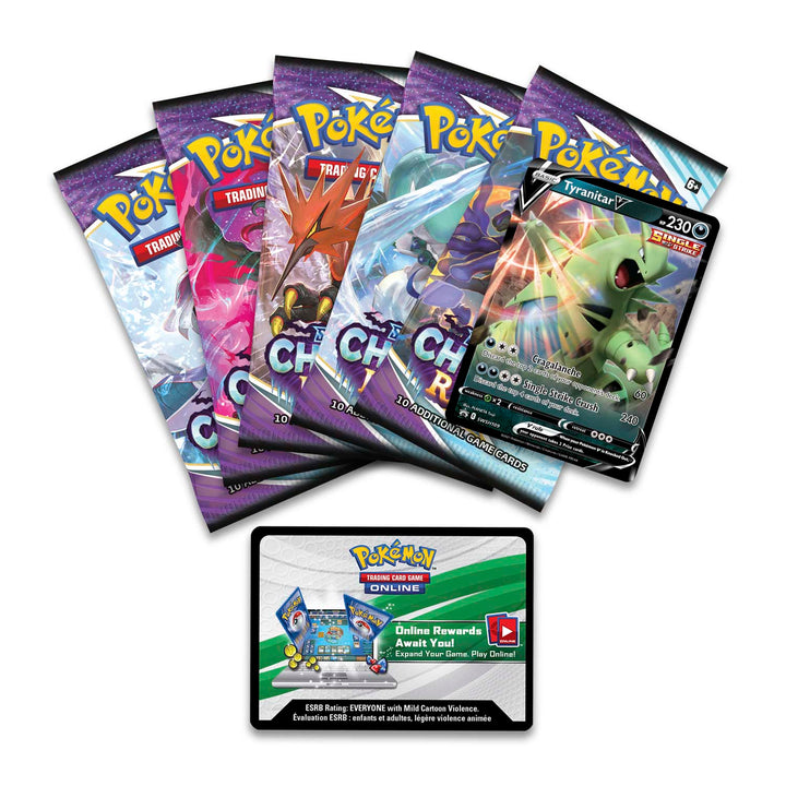 Sword & Shield: Battle Styles - V Strikers Tin (Tyranitar V or Empoleon V)