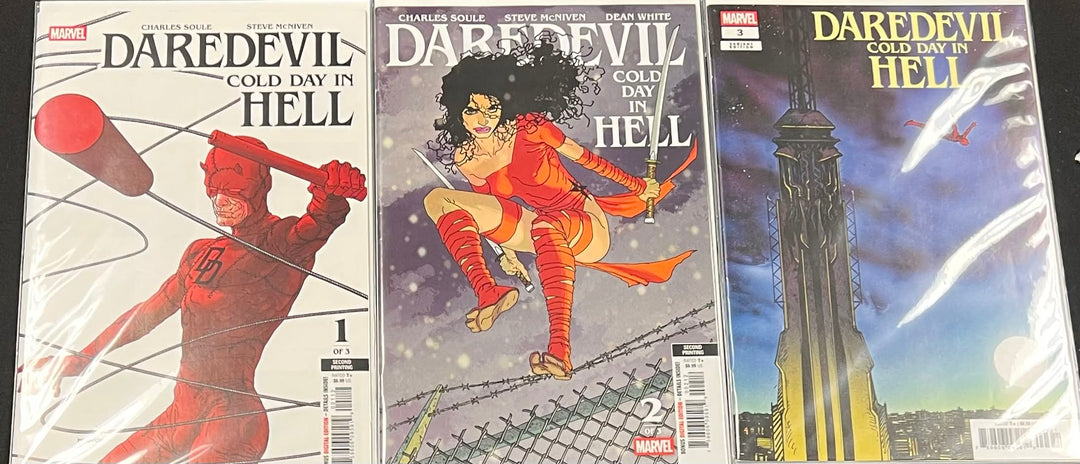 Daredevil: Cold Day In Hell (2025) Second Print FULL SERIES 1-3