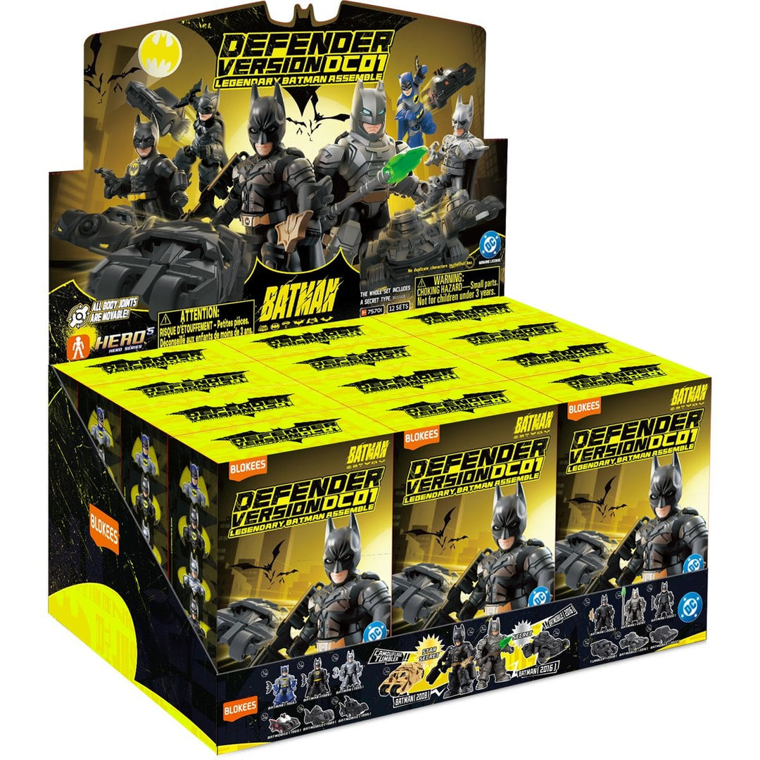 DC Defender Version 01 Legendary Batman Assemble Mini Model Kit Blind Box