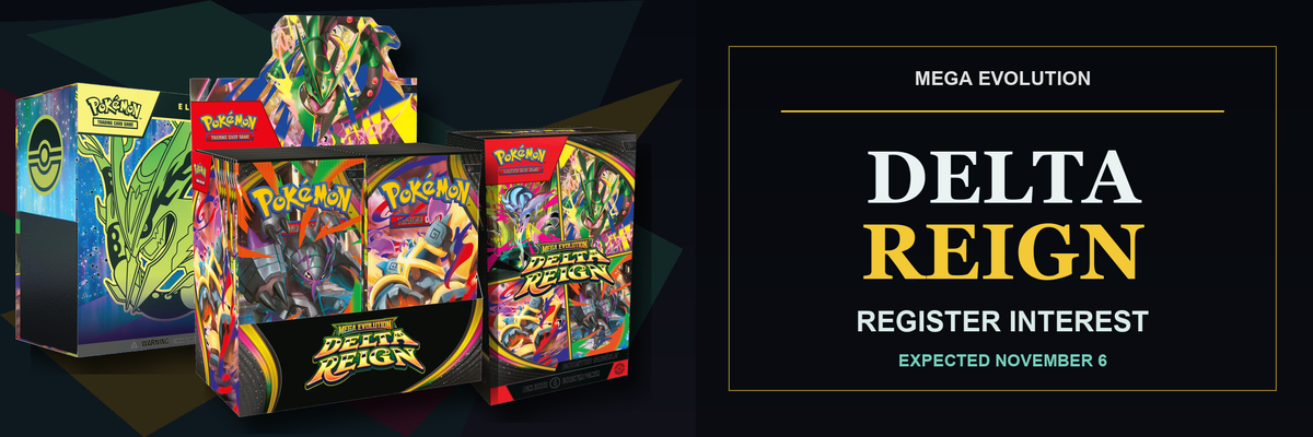 Pokemon Mega Evolution Delta Reign register interest