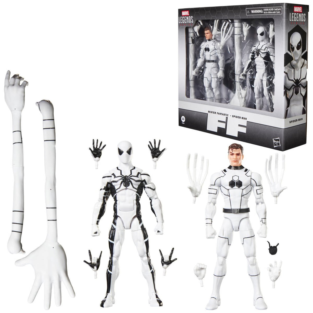 Marvel Legends Series Future Foundation Mister Fantastic & Spider-Man 6-Inch Action Figures