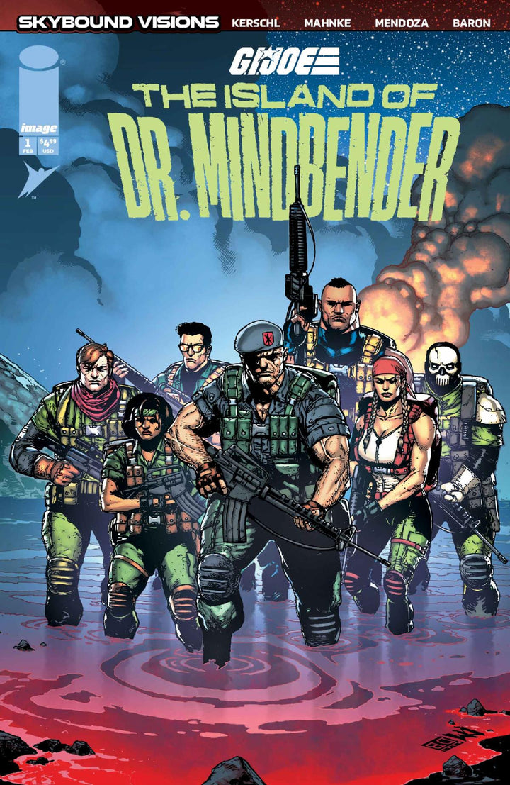 G.I. Joe: The Island of Dr. Mindbender #1 - official Cover A