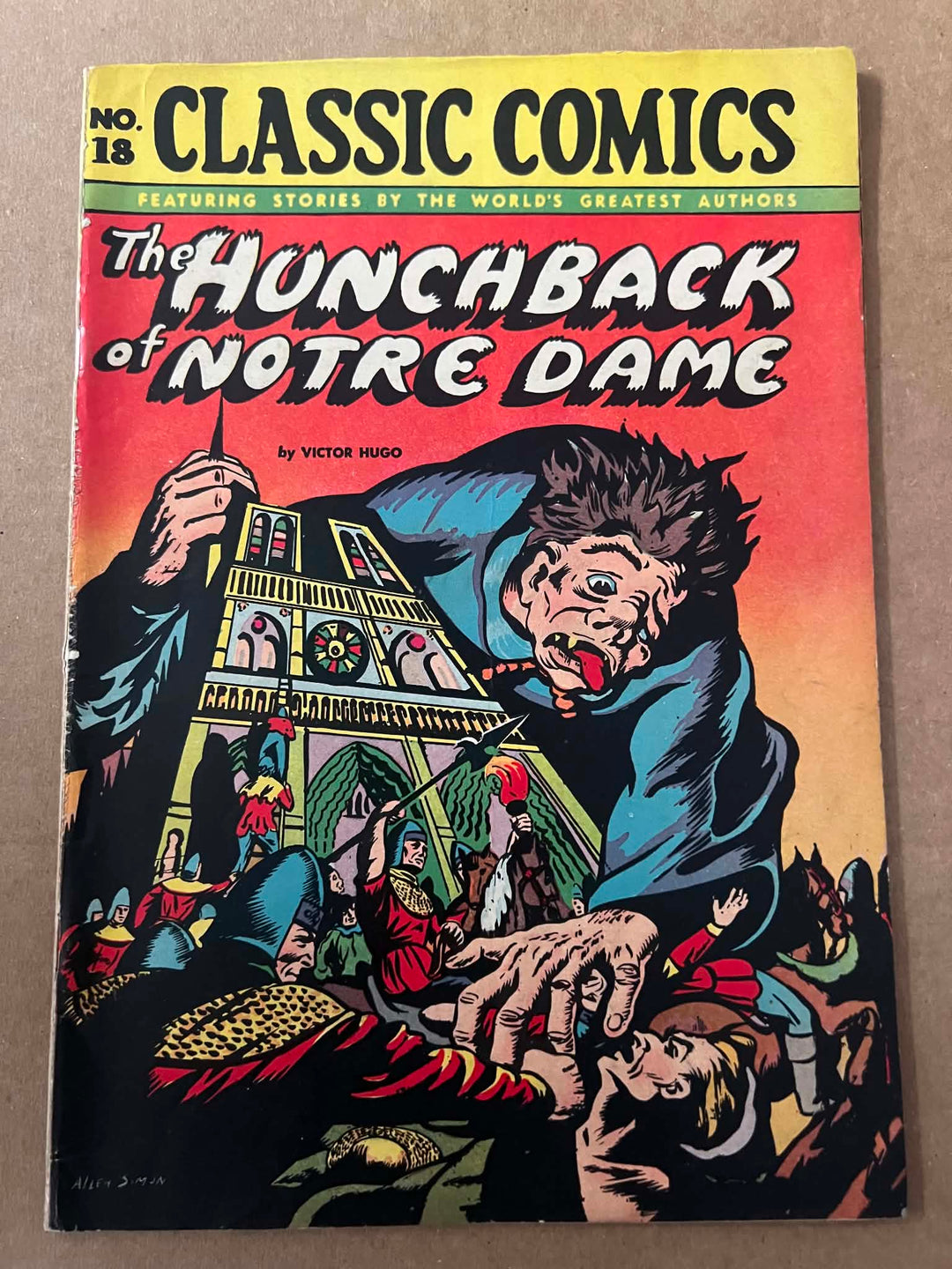 Classic Comics #18 The Hunchback of Notre Dame