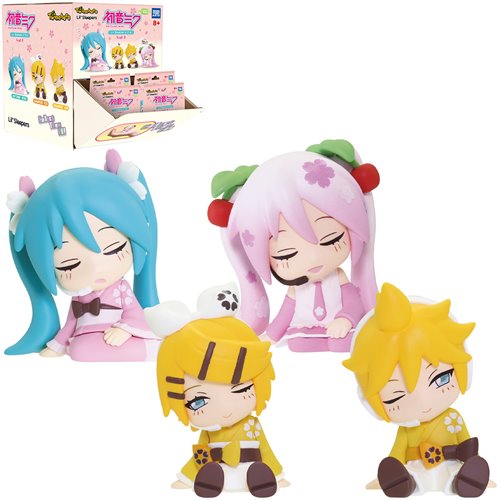 Hatsune Miku Lil' Sleepers Series 3 Twinchees Blind-Bag Mini-Figure Display of 24