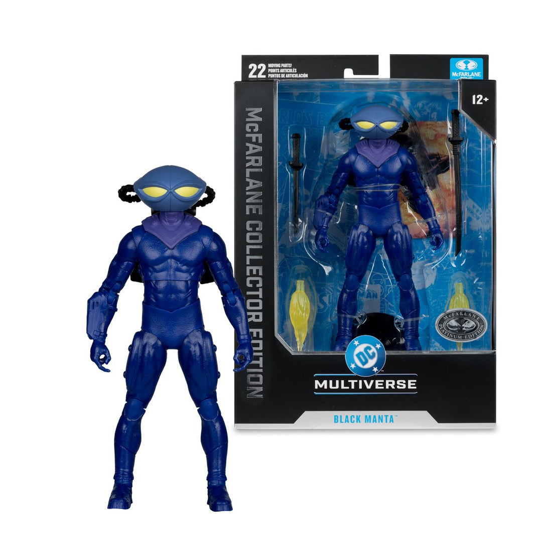 DC Multiverse McFarlane Collector Edition Wave 16 Black Manta DC Classic #68 7-Inch Scale Action Figure