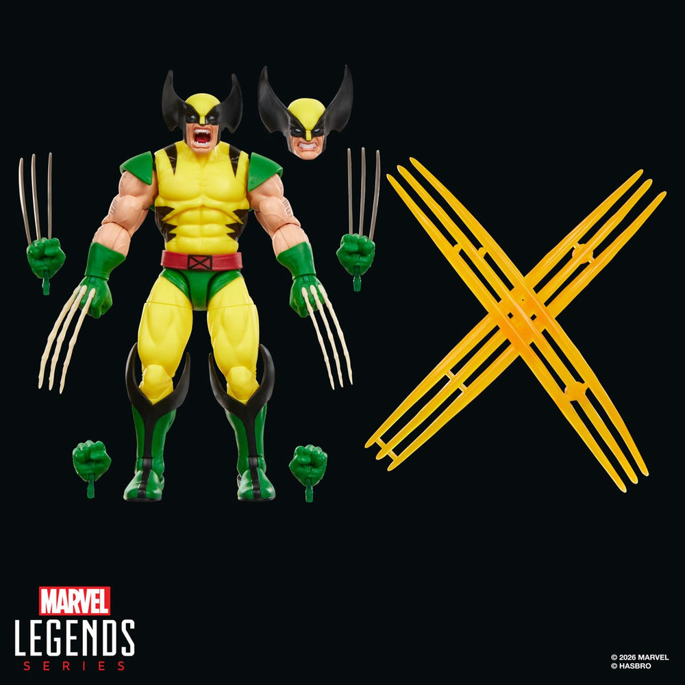 X-Men Marvel Legends Series Wolverine vs Psylocke 6-Inch Action Figures