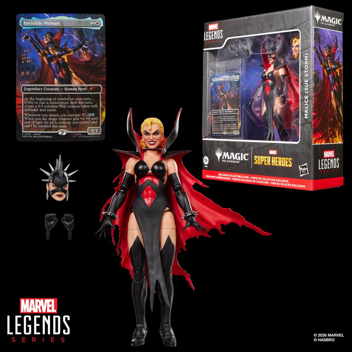 Marvel Super Heroes Magic: The Gathering Marvel Legends Series Malice (Sue Storm) 6-Inch Action Figure