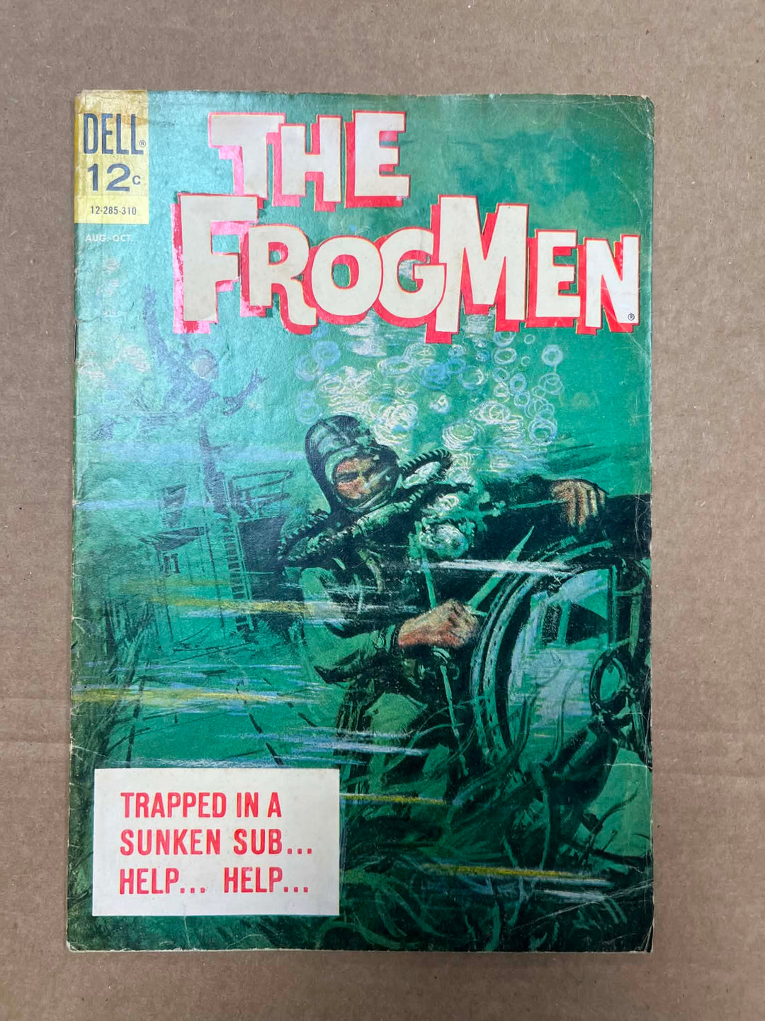 Dell Comics The Frogmen #6 1963