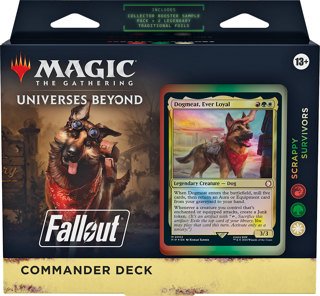 Fallout Commander Deck - Scrappy Survivors