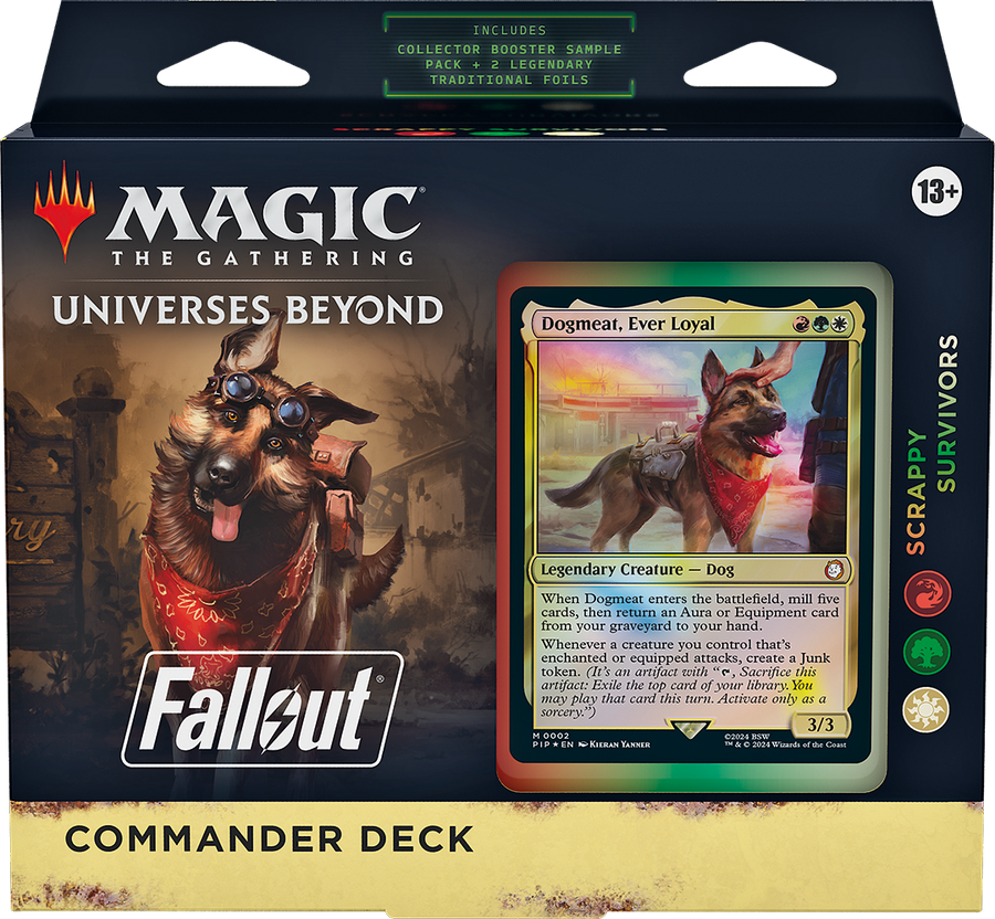 Fallout Commander Deck - Scrappy Survivors