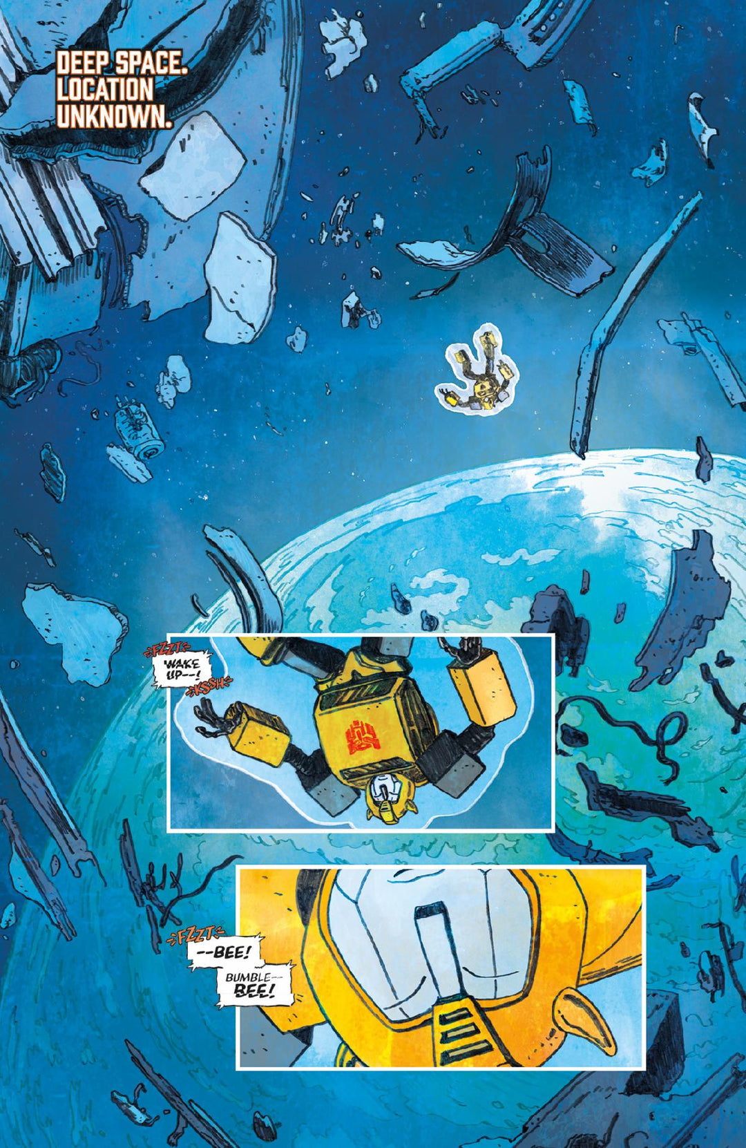 Transformers: Bumblebee - Lost Planet #1 - publisher preview 1