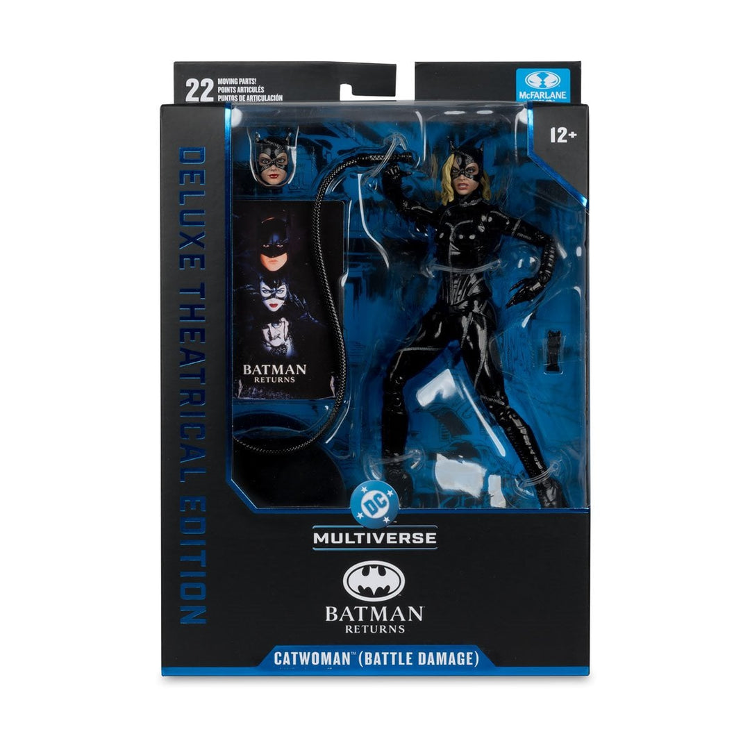 DC Multiverse Deluxe Theatrical Edition Wave 5 Batman Returns Battle Damaged Catwoman 7-Inch Scale Action Figure