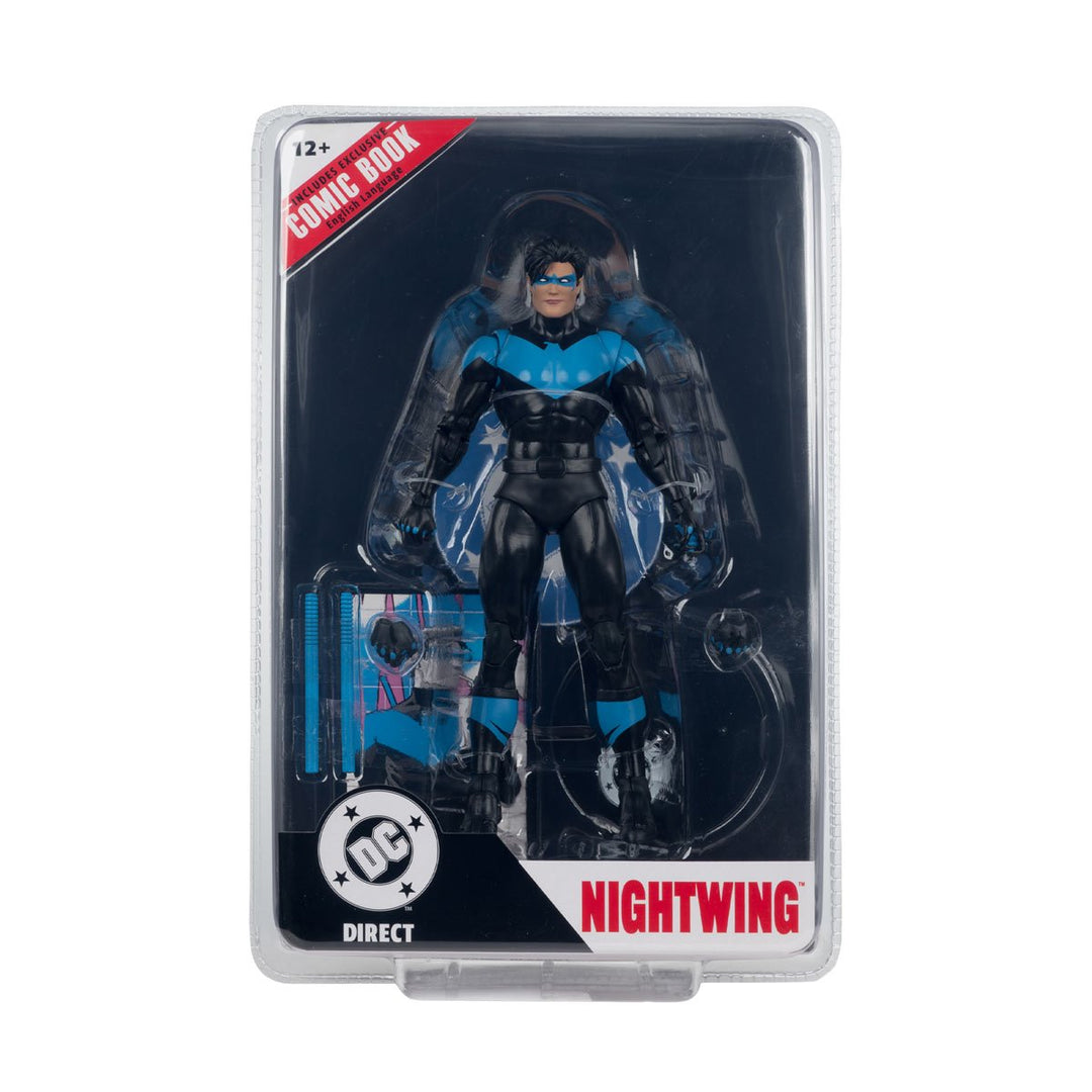 DC Direct Page Punchers Wave 14 Nightwing #81 7-Inch Scale Action Figure with Comic