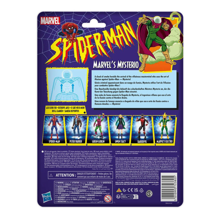 Spider-Man Marvel Legends Series 6-Inch Mysterio Action Figure